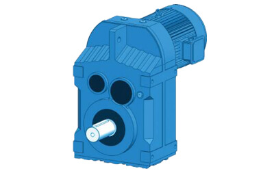 F-Y Solid shaft parallel shaft helical gear unit