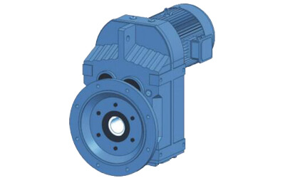 FAF B5 Flange-mounted hollow shaft parallel shaft helical gear unit