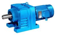 R series inline helical gear reducer